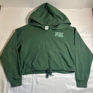 Victoria Secret Women's Green Hoodie XS